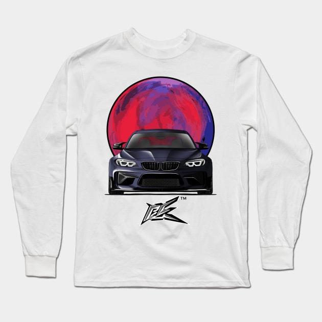 bmw m2 coupe Long Sleeve T-Shirt by naquash